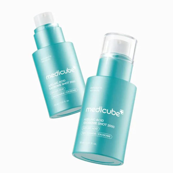 Ādas tekstūru uzlabojošs serums ar azelaīnskābi | Medicube Azelaic Acid Exosome Shot Ampoule 2000 - KOORE