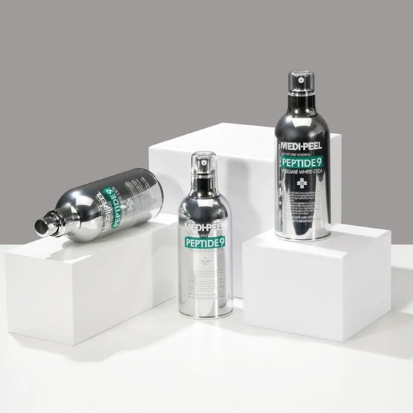 Ādas toni izgaismojoša skābekļa esence | MediPeel Peptide 9 Volume White Cica Essence PRO - KOORE