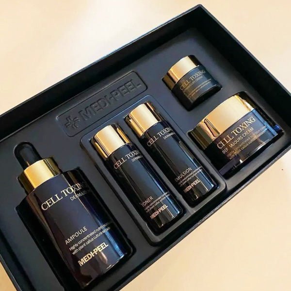 Ādu atjaunojošs komplekts ar cilmes šūnām | MediPeel Cell Toxing Dermajours Essential Set - KOORE