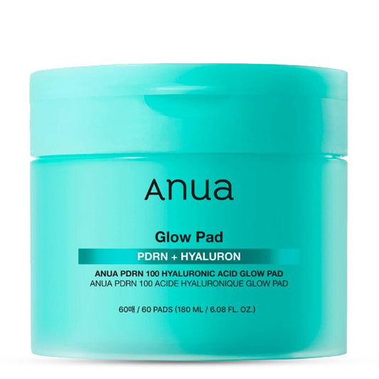 Anua PDRN Hyaluronic Acid Glow Pad – mitrinoši spilventiņi ar PDRN un hialuronskābi