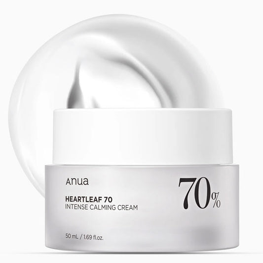 Anua Heartleaf 70 Intense Calming Cream 50ml iepakojums