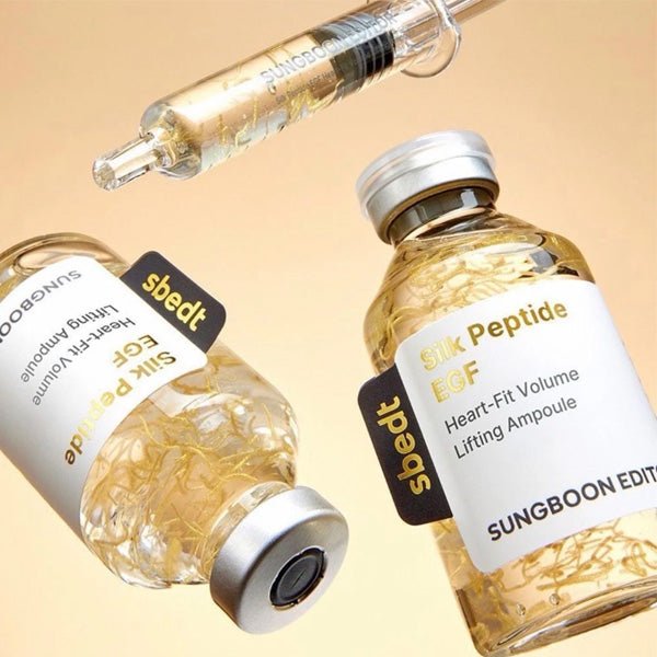 Atjaunojoša liftinga ampula ar zīda peptīdiem un EGF | Sungboon Editor Silk Peptide EGF Intensive Ampoule - KOORE