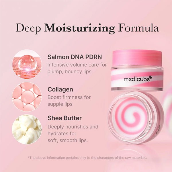Atjaunojoša lūpu nakts maska ar PDRN | Medicube PDRN Lip Sleeping Mask - KOORE