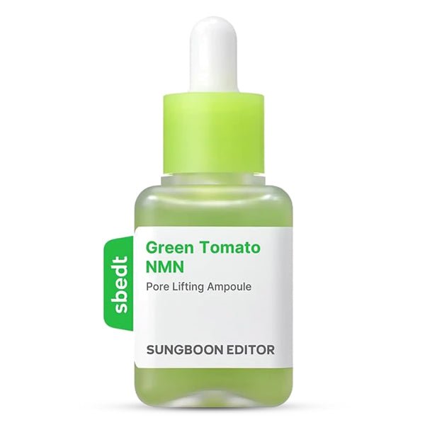 Sungboon Editor Green Tomato NMN Pore Minimizing Ampoule 40ml pudele