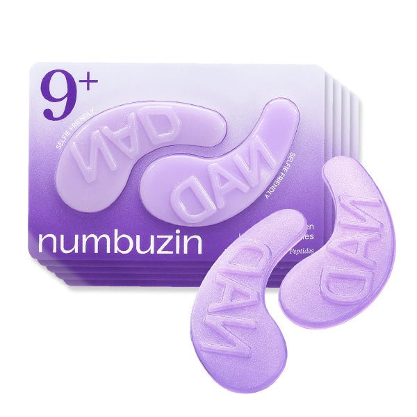 Atjaunojoši acu patči ar NAD+ | Numbuzin No.9 NAD+ Eye Patches - KOORE