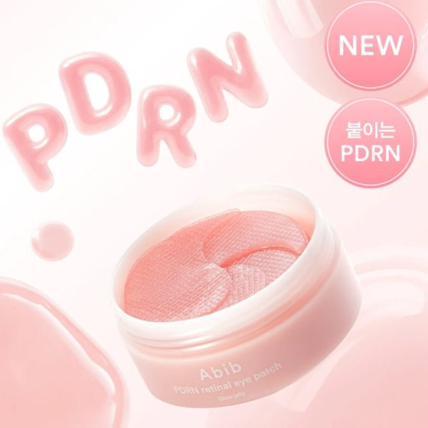 Atjaunojoši acu patči ar PDRN un Retinālu | Abib PDRN Retinal Eye Patch Glow Jelly - KOORE