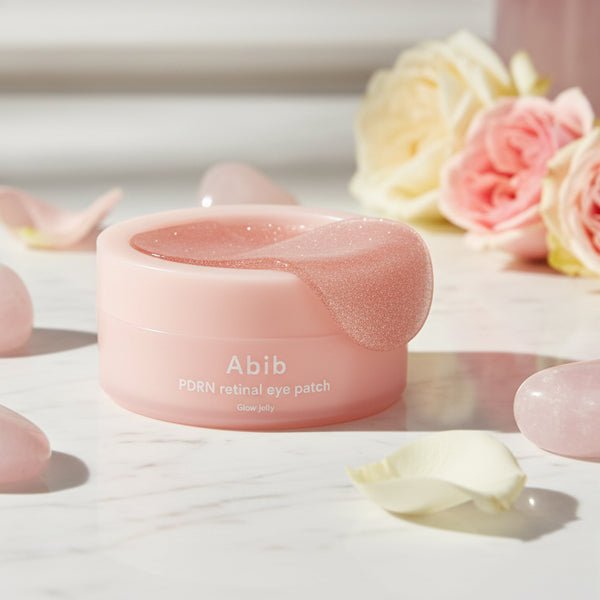 Atjaunojoši acu patči ar PDRN un Retinālu | Abib PDRN Retinal Eye Patch Glow Jelly - KOORE