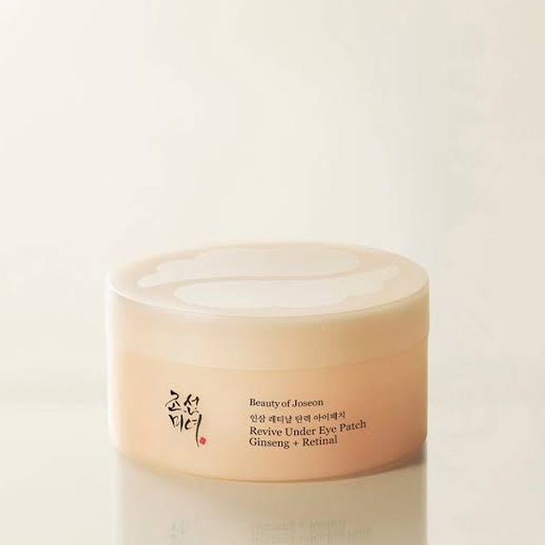 Atjaunojoši acu patčii ar ženšeņu un retinalu | Beauty of Joseon Revive Under Eye Patch Ginseng + Retinal - KOORE