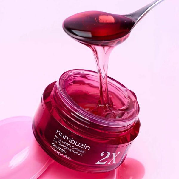 Atjaunojošs kolagēna un PDRN serums | Numbuzin No.2 Rose PDRN Collagen 2X Plumping Serum - KOORE