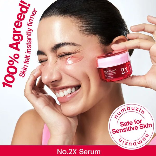Atjaunojošs kolagēna un PDRN serums | Numbuzin No.2 Rose PDRN Collagen 2X Plumping Serum - KOORE