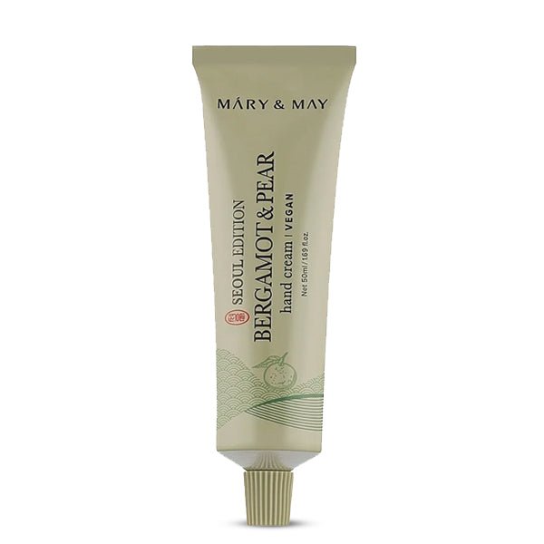 Atjaunojošs roku krēms ar bergamotes un bumbieru aromātu | Mary & May Bergamot & Pear Hand Cream - KOORE