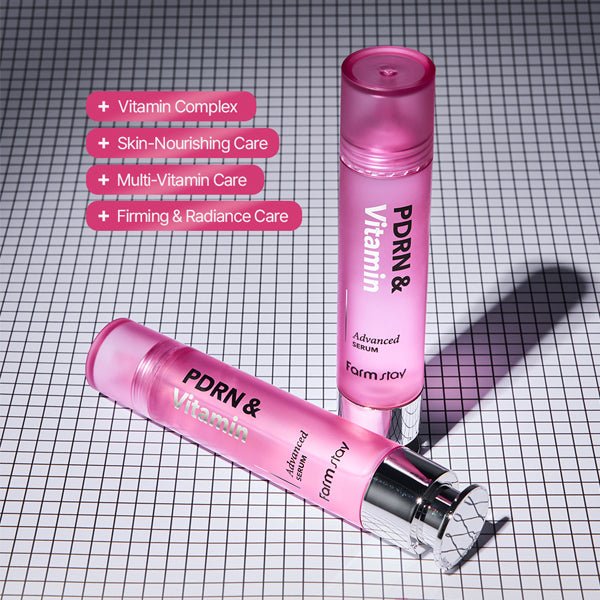 Atjaunojošs sejas serums ar PDRN un vitamīniem | Farmstay PDRN & Vitamin Advanced Serum - KOORE