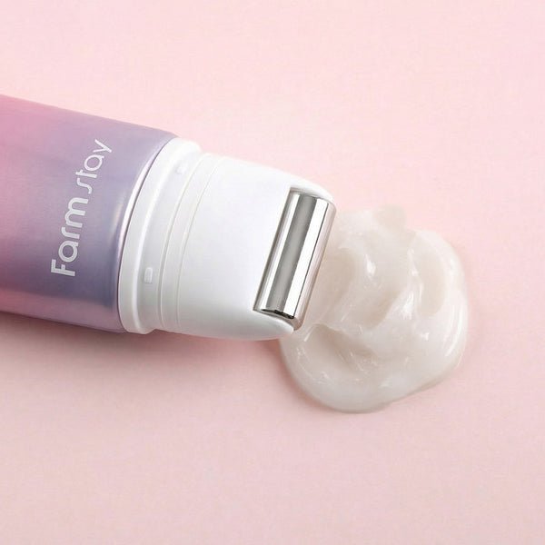 Atjaunojošs sejas un kakla serums ar rullīti | Farmstay PDRN & Collagen Facial & Neck Roller Serum - KOORE
