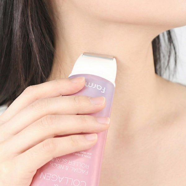 Atjaunojošs sejas un kakla serums ar rullīti | Farmstay PDRN & Collagen Facial & Neck Roller Serum - KOORE