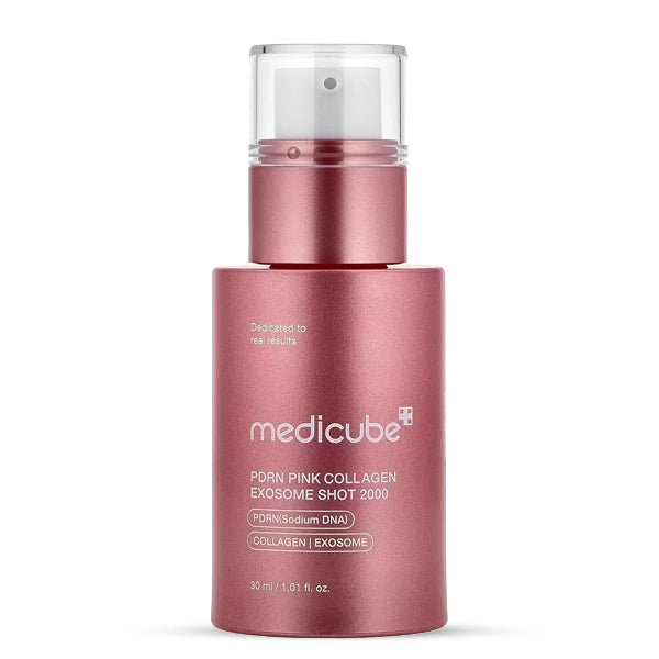 Atjaunojošs serums ar PDRN un mikroadatām | Medicube PDRN Pink Exosome Shot Serum 2000 - KOORE
