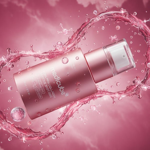 Atjaunojošs serums ar PDRN un mikroadatām | Medicube PDRN Pink Exosome Shot Serum 2000 - KOORE