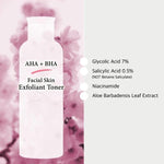 Atjaunojošs un dziļi mitrinošs toniks ar AHA un BHA skābēm | Cos De Baha GS AHA BHA Facial Toner - KOORE