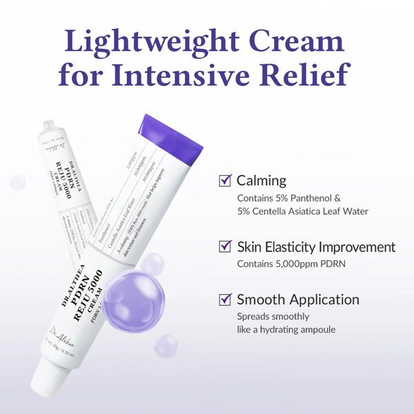 Atjaunojošs un mitrinošs krēms ar PDRN | Dr. Althea PDRN Reju 5000 Cream - KOORE