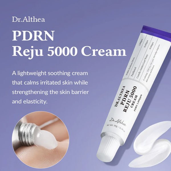 Atjaunojošs un mitrinošs krēms ar PDRN | Dr. Althea PDRN Reju 5000 Cream - KOORE
