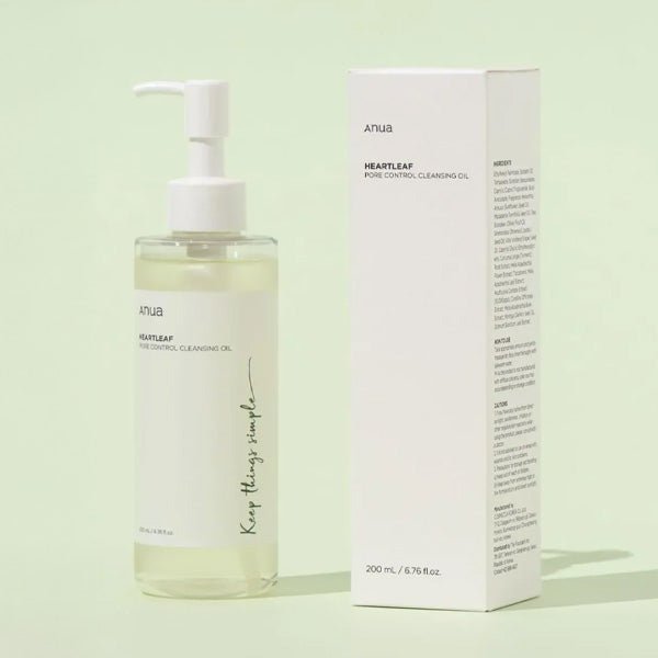 Attīroša eļļa sejai | Anua Heartleaf Pore Control Cleansing Oil - KOORE