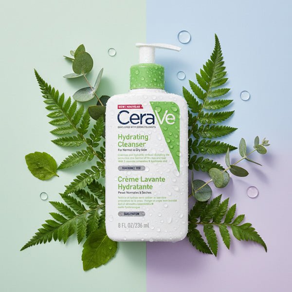 Attīroša emulsija ar mitrinošu efektu normālai un sausai ādai | CeraVe Hydrating Cleanser - KOORE