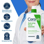 Attīroša emulsija ar mitrinošu efektu normālai un sausai ādai | CeraVe Hydrating Cleanser - KOORE