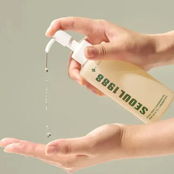 Attīrošā sejas eļļa | K - Secret Seoul 1988 Cleansing Oil : Pine Cica 1% + Probiotics - KOORE
