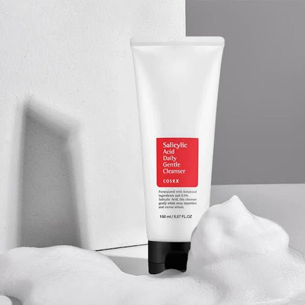 Attīrošas krēmveida putas ar salicilskābi | COSRX Salicylic acid daily gentle cleanser - KOORE