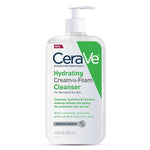Attīrošas krēmveida putas normālai un sausai ādai | CeraVe Hydrating Cream - to - Foam Cleanser - KOORE