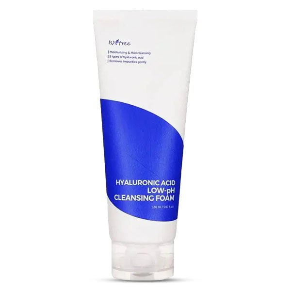 Attīrošas krēmveida putas sejai ar zemu pH līmeni | Isntree Hyaluronic Acid Low - pH Cleansing Foam - KOORE
