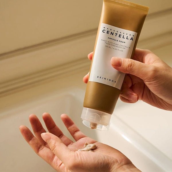 Attīrošas krēmveida putas sejai | skin1004 Madagascar Centella Ampoule Foam - KOORE