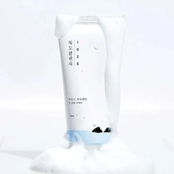 Attīrošas putas sejai ar dziļūdens minerāliem | Round Lab Renewal 1025 Dokdo - KOORE