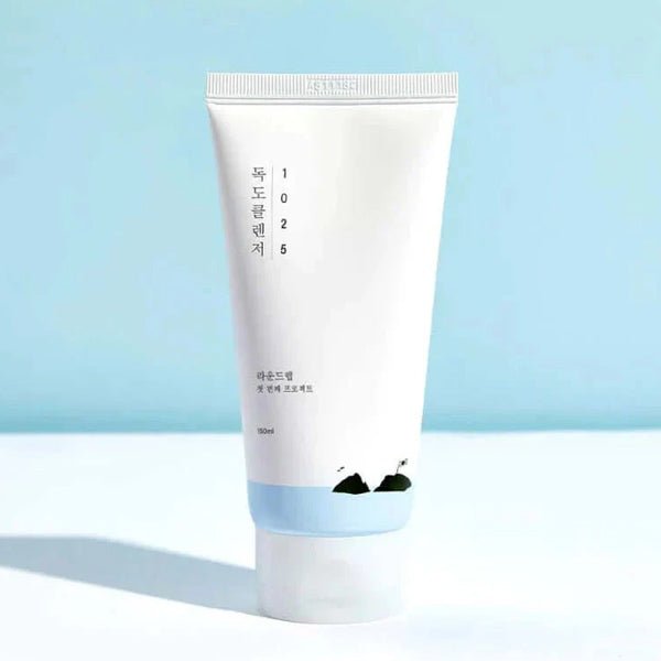 Attīrošas putas sejai ar dziļūdens minerāliem | Round Lab Renewal 1025 Dokdo - KOORE