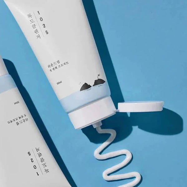 Attīrošas putas sejai ar dziļūdens minerāliem | Round Lab Renewal 1025 Dokdo - KOORE