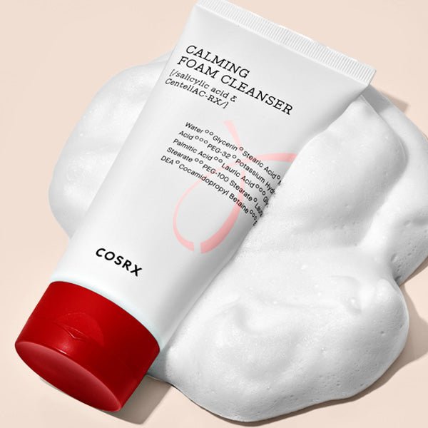 Attīrošas un nomierinošas krēmveida putas | COSRX AC Collection Calming Foam Cleanser - KOORE