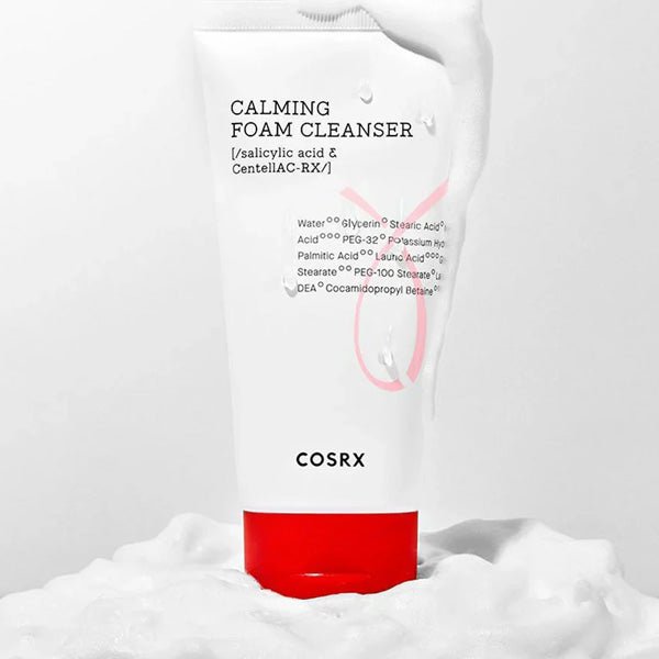 Attīrošas un nomierinošas krēmveida putas | COSRX AC Collection Calming Foam Cleanser - KOORE