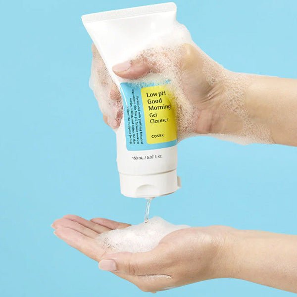 Attīrošs gēlveida līdzeklis ar zemu pH līmeni | COSRX Low pH Good Morning gel cleanser - KOORE