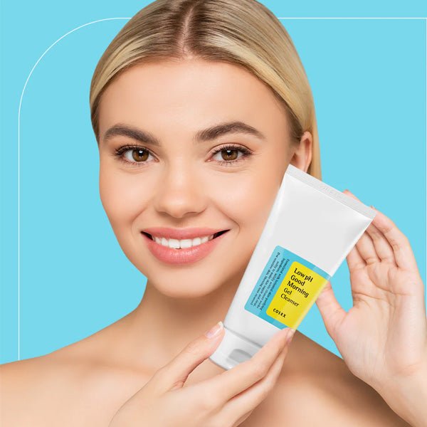Attīrošs gēlveida līdzeklis ar zemu pH līmeni | COSRX Low pH Good Morning gel cleanser - KOORE
