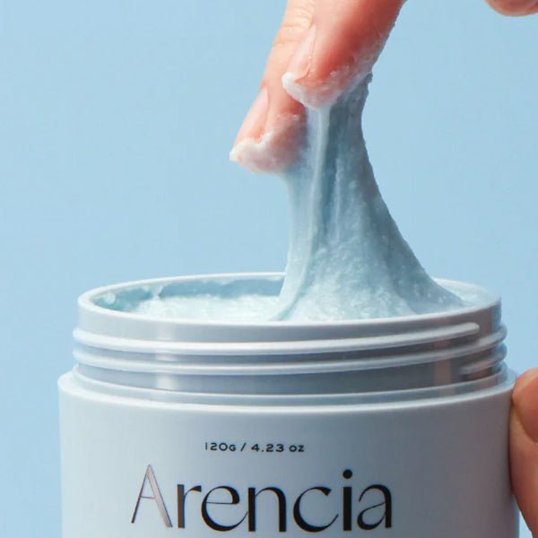 Attīrošs līdzeklis sejai ar hisopu un rīsiem | Arencia Fresh Blue Hyssop Rice Mochi Cleanser - KOORE