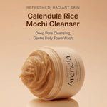 Attīrošs līdzeklis sejai ar kliņģerītēm un rīsu Mochi | Arencia Calendula Rice Mochi Cleanser - KOORE