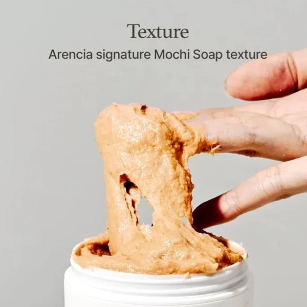 Attīrošs līdzeklis sejai ar kliņģerītēm un rīsu Mochi | Arencia Calendula Rice Mochi Cleanser - KOORE
