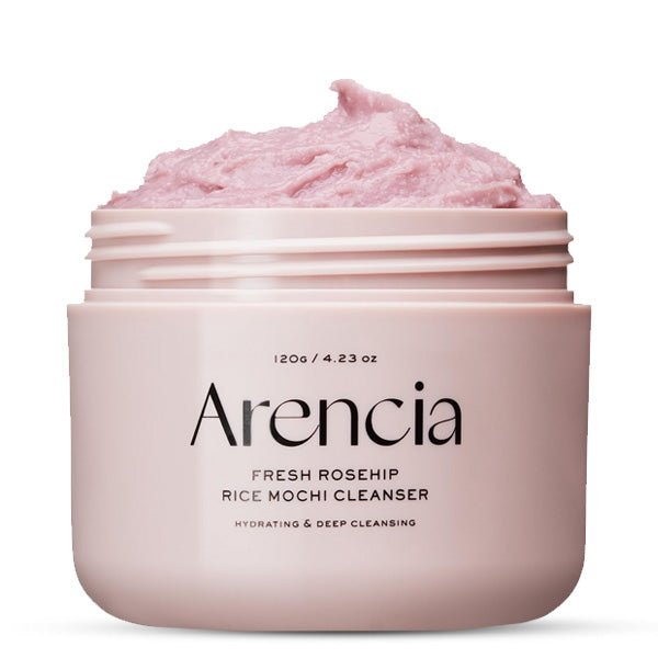 Attīrošs līdzeklis sejai ar rožu Mochi | Arencia Fresh Rosehip Rice Mochi Cleanser - KOORE