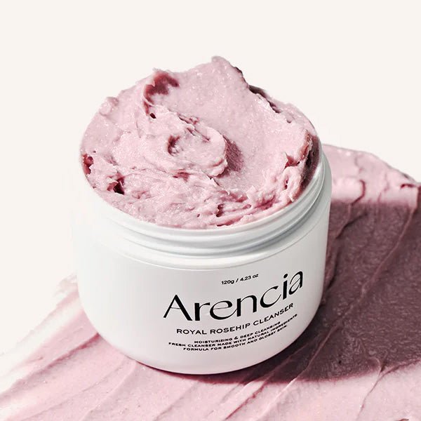Attīrošs līdzeklis sejai ar rožu Mochi | Arencia Fresh Rosehip Rice Mochi Cleanser - KOORE