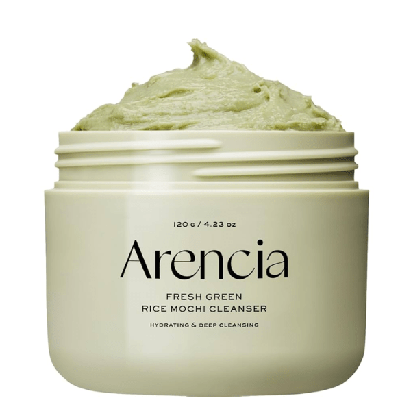 Attīrošs līdzeklis sejai ar zaļo rīsu Mochi | Arencia Fresh Green Rice Mochi Cleanser - KOORE