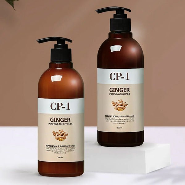 Attīrošs matu šampūns ar ingveru | Esthetic House CP - 1 Ginger Purifying Shampoo - KOORE