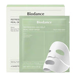 Atvēsinoša jūras aļģu hidrogela sejas maska | Biodance Refreshing Sea Kelp Real Deep Mask - KOORE