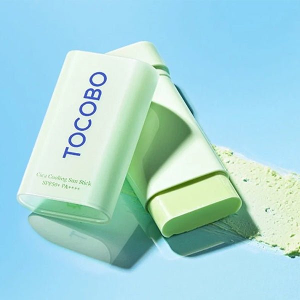 Atvēsinošs saules aizsargzīmulis | TOCOBO Cica Cooling Sunscreen Stick SPF50+ PA++++ - KOORE