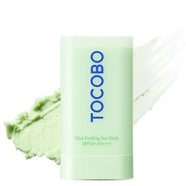Atvēsinošs saules aizsargzīmulis | TOCOBO Cica Cooling Sunscreen Stick SPF50+ PA++++ - KOORE