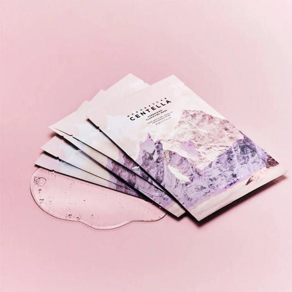 Auduma maska poru sašaurināšanai | skin1004 Madagascar Centella Poremizing Clarifying Mask - KOORE