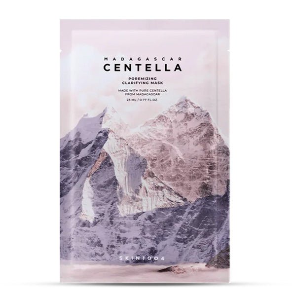 Auduma maska poru sašaurināšanai | skin1004 Madagascar Centella Poremizing Clarifying Mask - KOORE